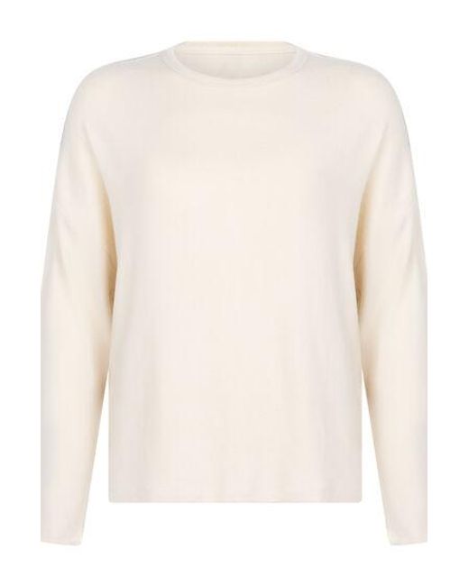 Hunkemöller Natural Jersey Long-Sleeved Pyjama Top