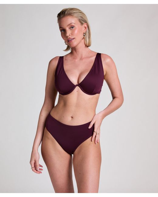 Hunkemöller Red Neoprene-Bikiniunterteil Rio