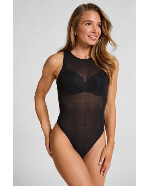 Hunkemöller Black Super Soft Body With Cashmere