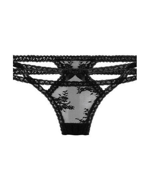 Hunkemöller String Irina in het Black