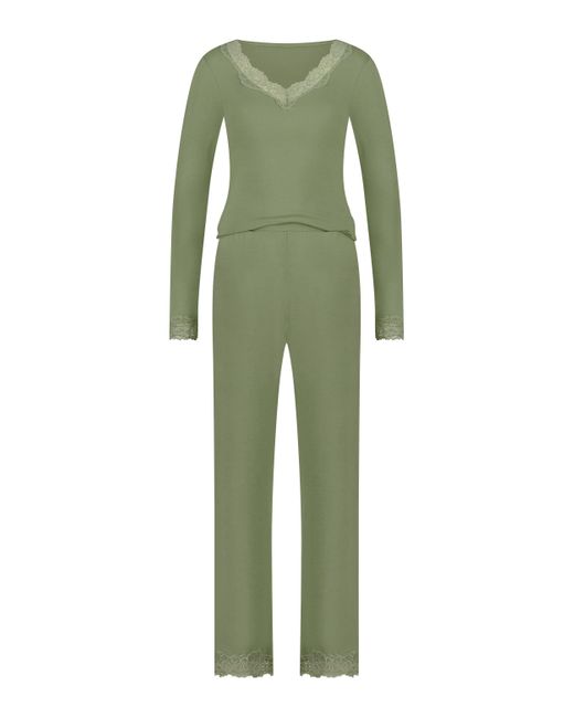 Hunkemöller Pyjamaset in het Green
