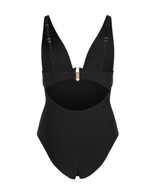 Hunkemöller Badpak Shaping Luna in het Black