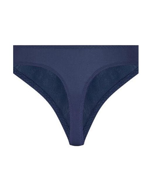 Hunkemöller String Marine in het Blue