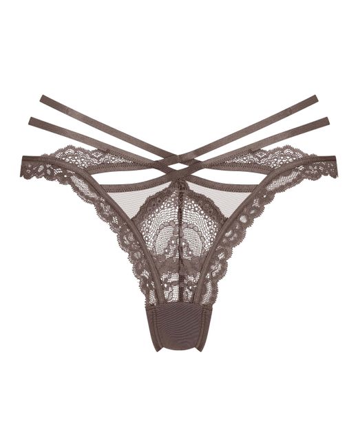 Slip brésilien janine Hunkemöller en coloris Brown