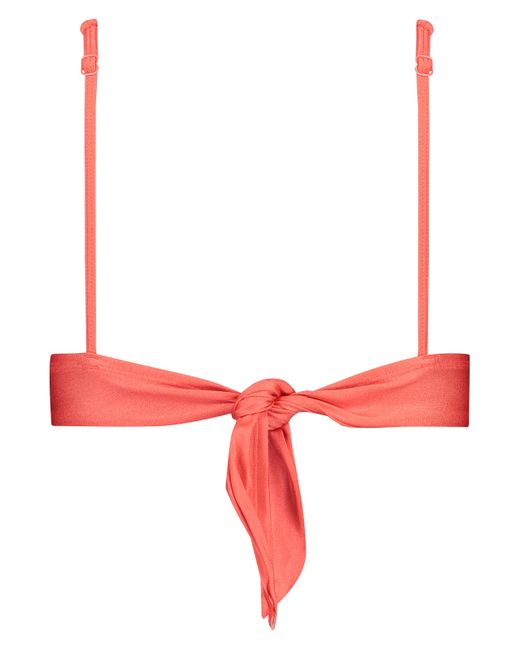 Hunkemöller Triangel Bikinitop Luxe in het Red