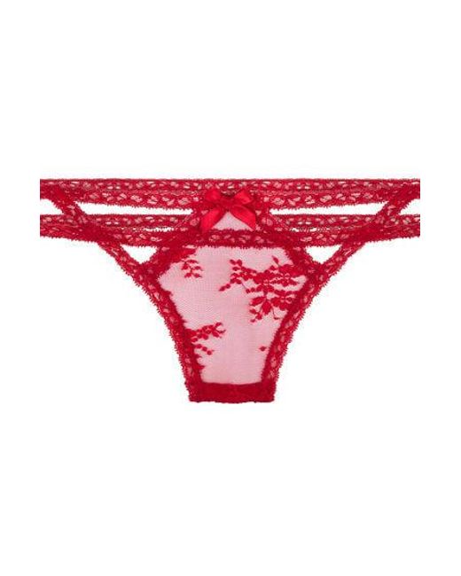 Hunkemöller Red Irina Thong