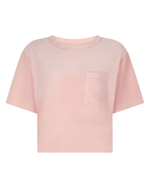 Hunkemöller Pink Top Velours Pocket