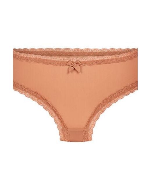Hunkemöller Brown London V-Shaped Brazilian