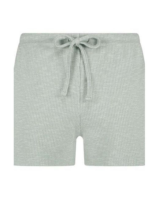 Hunkemöller White Rib Shorts