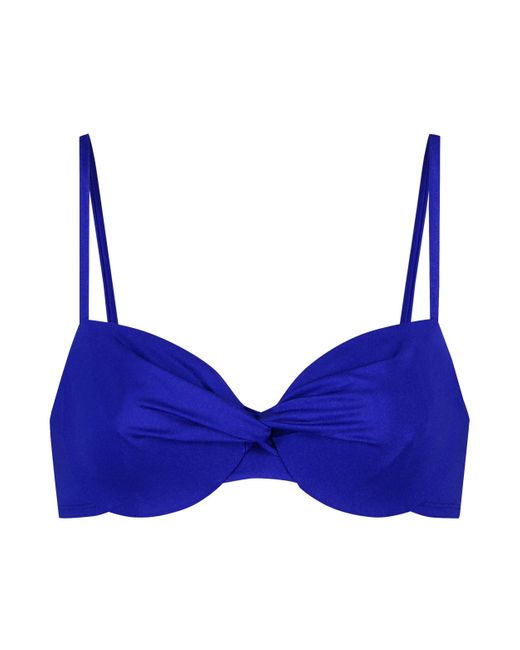 Hunkemöller Blue Bari Bikini Top