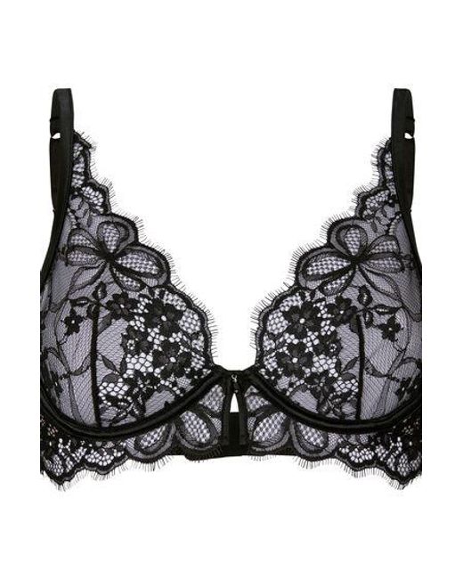 Hunkemöller Black Non-Padded Underwired Bra Prina