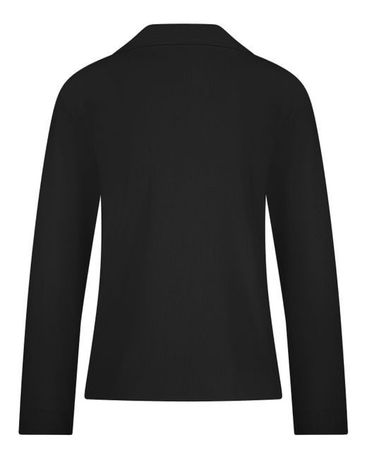 Hunkemöller Jacket Rib Essential in het Black