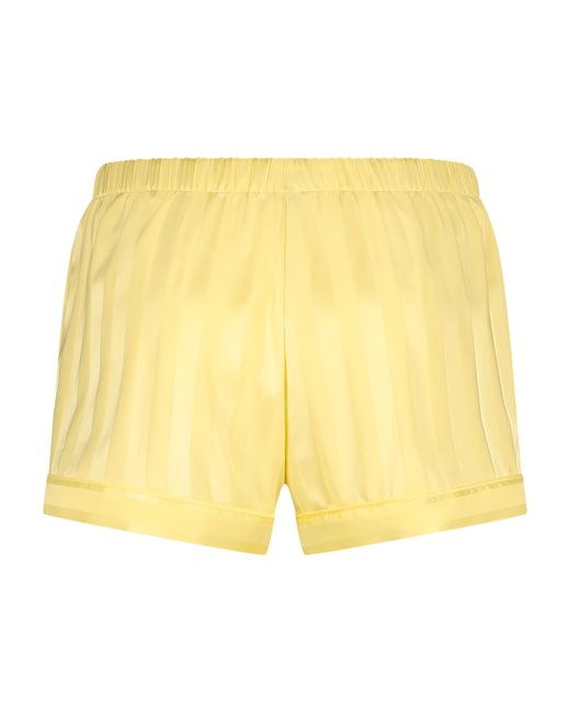 Pantalón de pijama Satin Hunkemöller de color Yellow