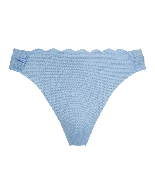 Hunkemöller Blue Bikini Slip Rio Scallop