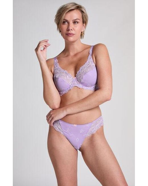 Hunkemöller Boxerstring Diva in het Purple