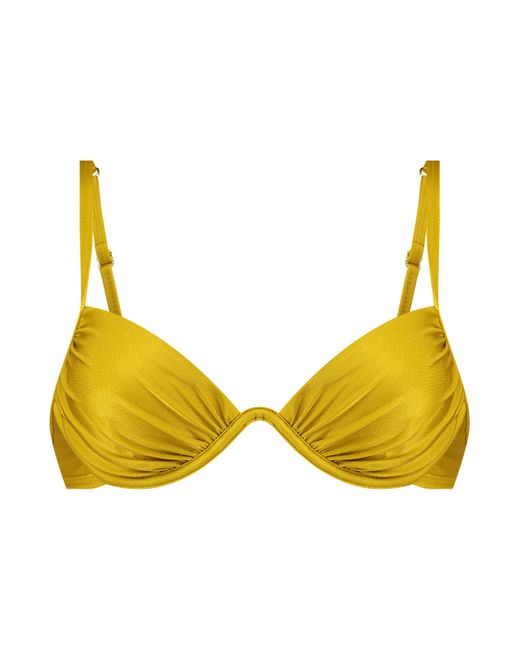 Hunkemöller Bikinitop Nice in het Yellow