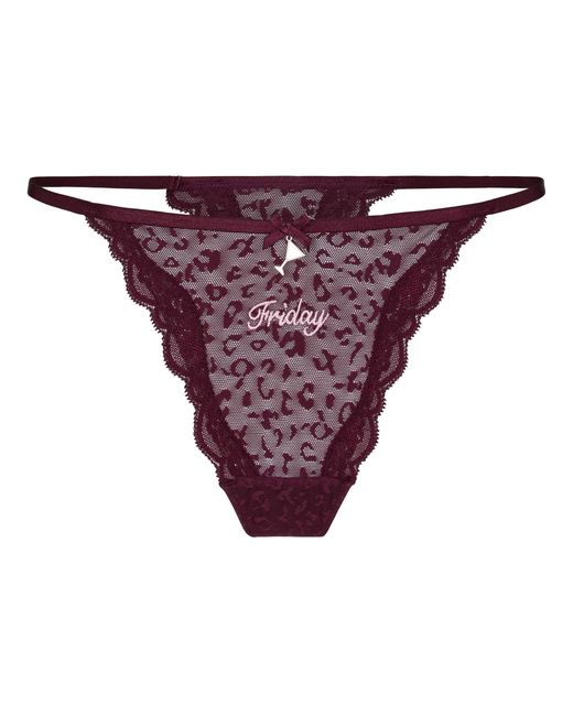 Hunkemöller Orange String Weekend