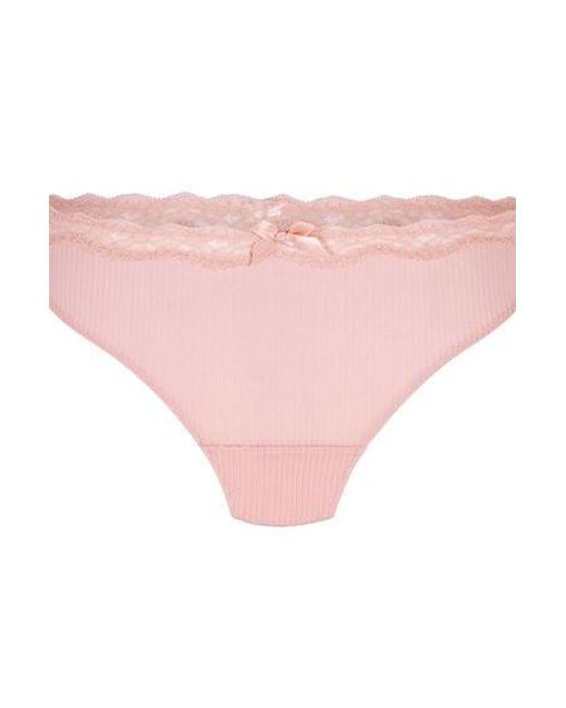 Hunkemöller Pink Lola Thong
