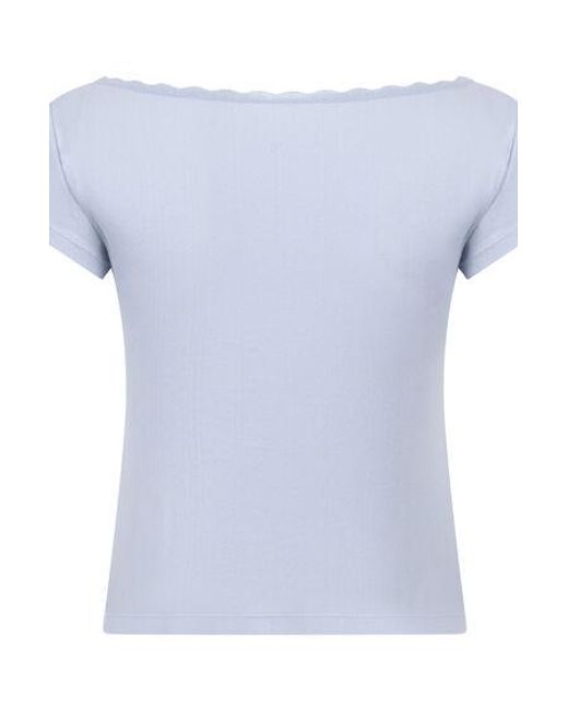 Hunkemöller Pointelle Top in het Blue