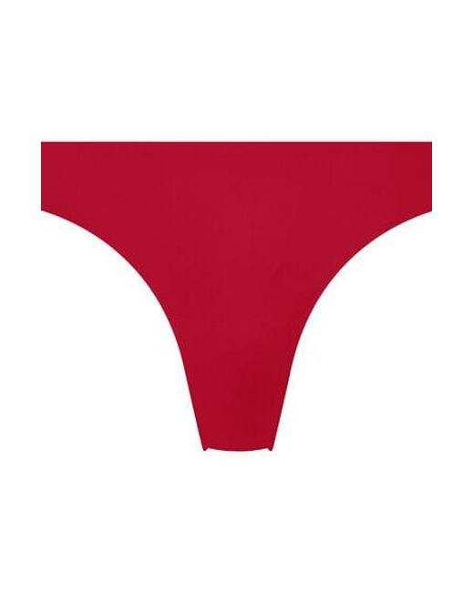 Hunkemöller Red Invisible Thong Basic