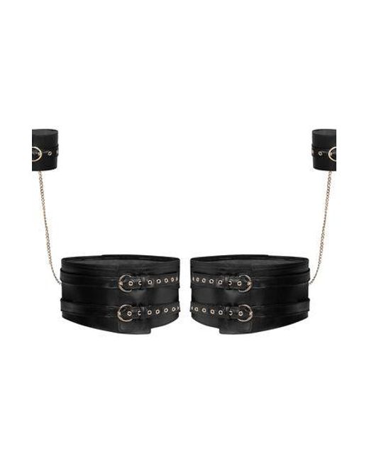 Hunkemöller Black Legcuffs And Handcuffs