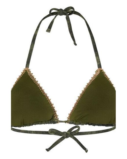 Hunkemöller Triangle Bikinitop Palermo in het Black