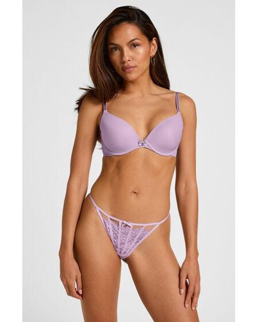 Hunkemöller String Maxime in het Brown
