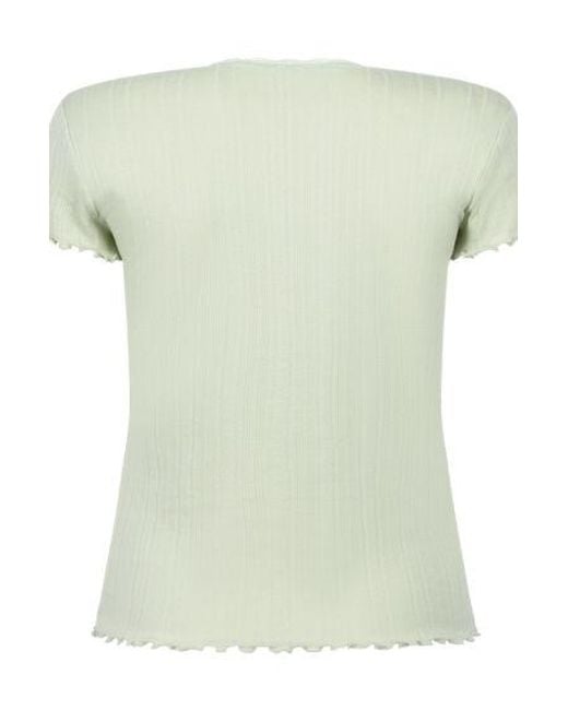 Hunkemöller Pointelle Top Met Kant in het Green