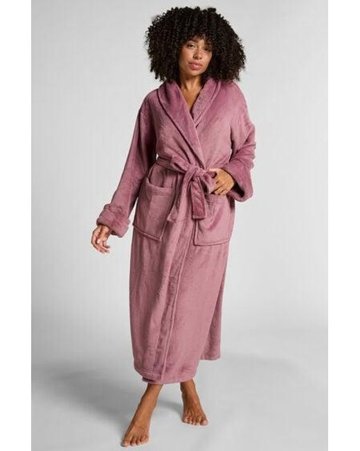 Hunkemöller Red Soft Fleece Bathrobe