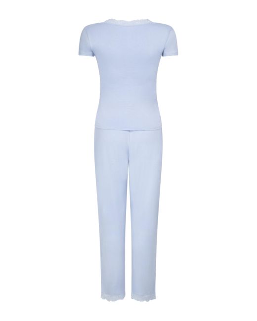 Conjunto de pijama Nanna Hunkemöller de color Blue