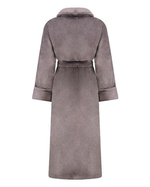 Hunkemöller Brown Soft Fleece Bathrobe