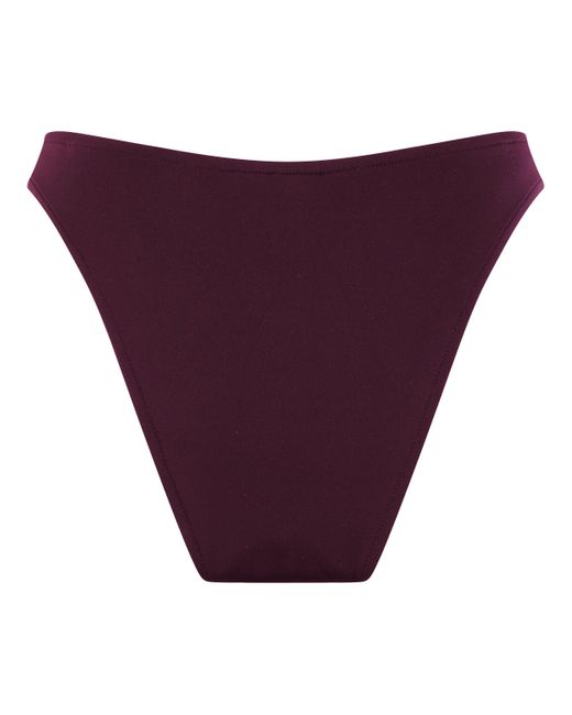 Hunkemöller Hoog Uitgesneden Neopreen Bikinibroekje in het Red