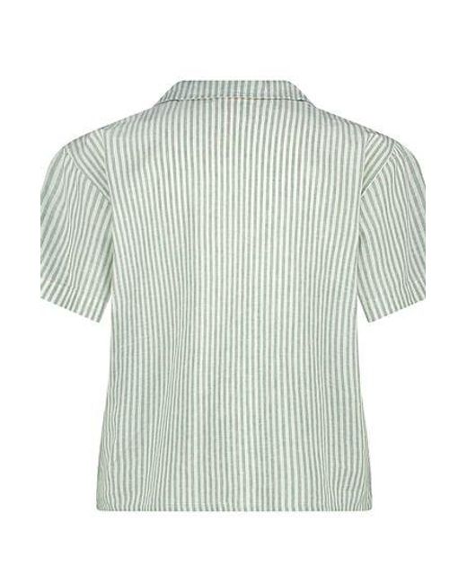 Hunkemöller Gray Linen Pyjama Top