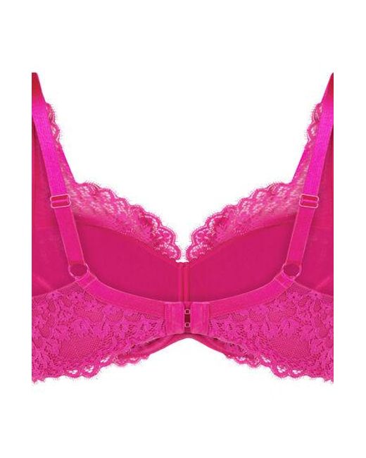 Hunkemöller Pink Daisy Non-Padded Underwired Bra