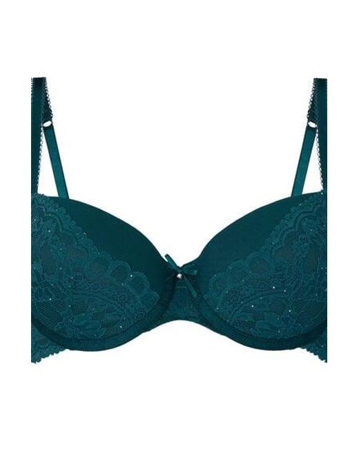 Hunkemöller Green Isadora Padded Underwired Bra