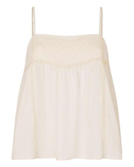 Hunkemöller Pyjama Cami in het White