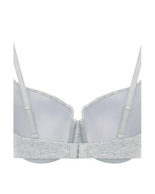 Hunkemöller Brown Cotton Padded Underwired Bra
