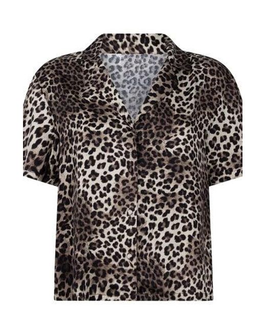 Hunkemöller Brown Satin Jacket