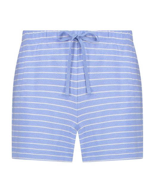 Hunkemöller Blue Cotton Shorts