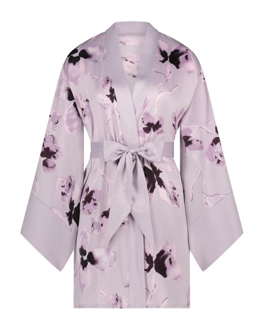 Kimono satin Hunkemöller en coloris Pink