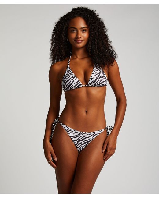 Braguita de Bikini Cheeky Tanga Doha Zebra Hunkemöller de color Brown