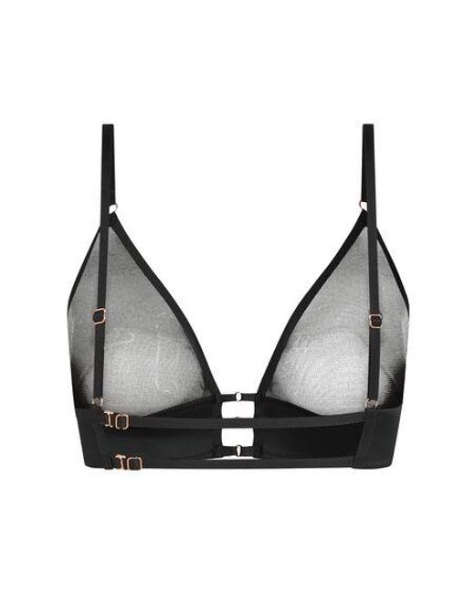 Hunkemöller Black Mesh Essentials Bralette