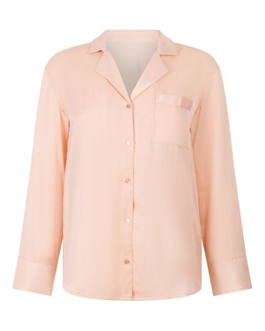 Hunkemöller Natural Langarmjacke Satin Ayla