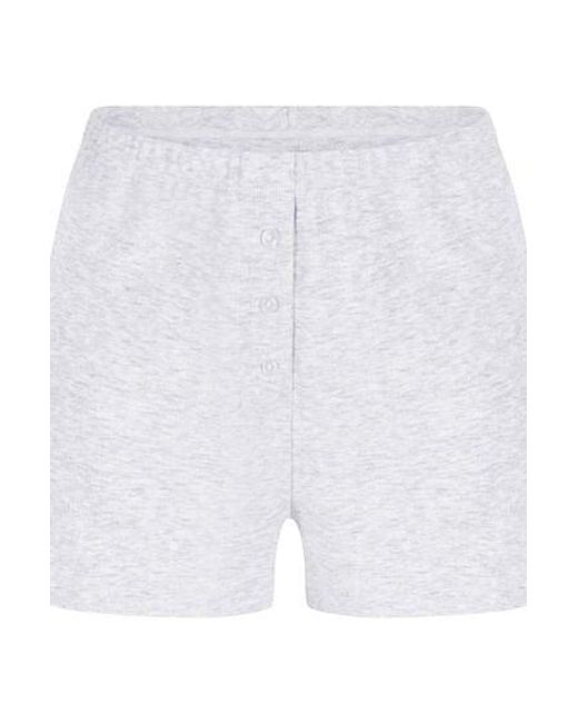 Hunkemöller White Pointelle Shorts