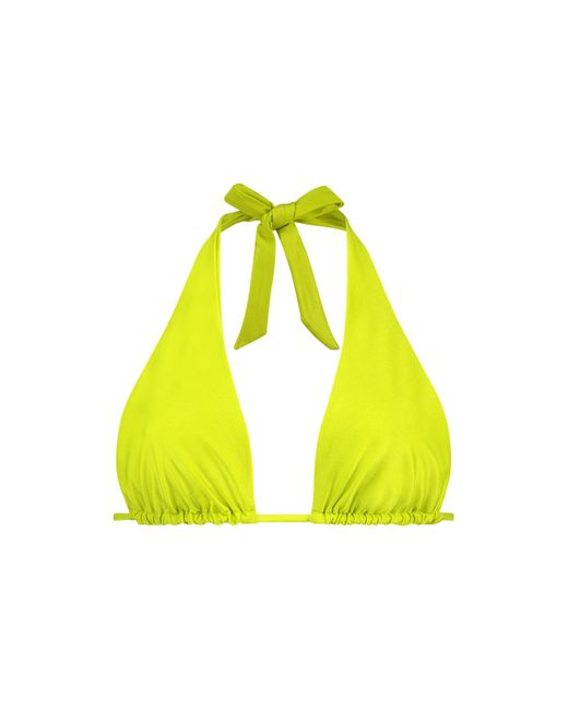 Top de bikini triangular Luxe Multi Way Hunkemöller de color Yellow