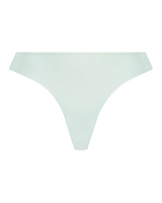 Hunkemöller Blue Lace Back Invisible Thong