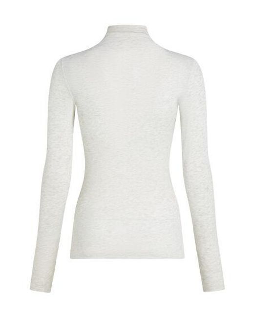 Hunkemöller Gray Super Soft Turtleneck Shirt With Cashmere
