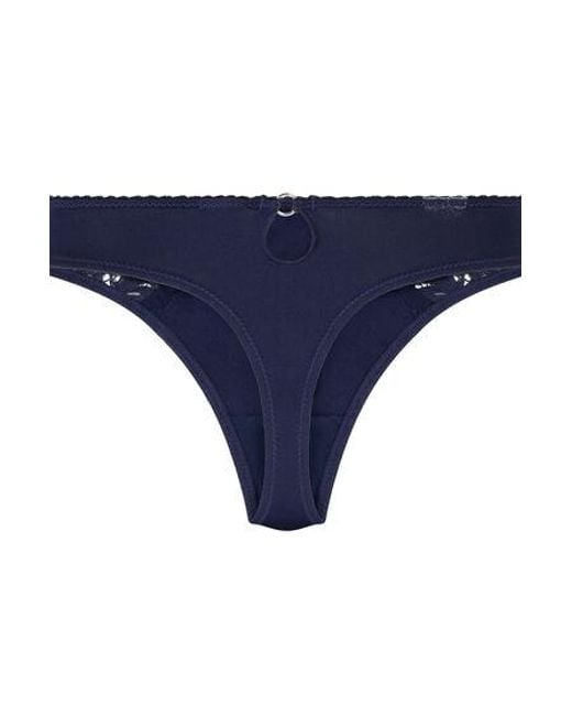 Hunkemöller Blue Andrea Thong