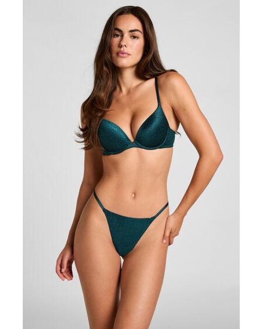 Hunkemöller String Jackie in het Blue