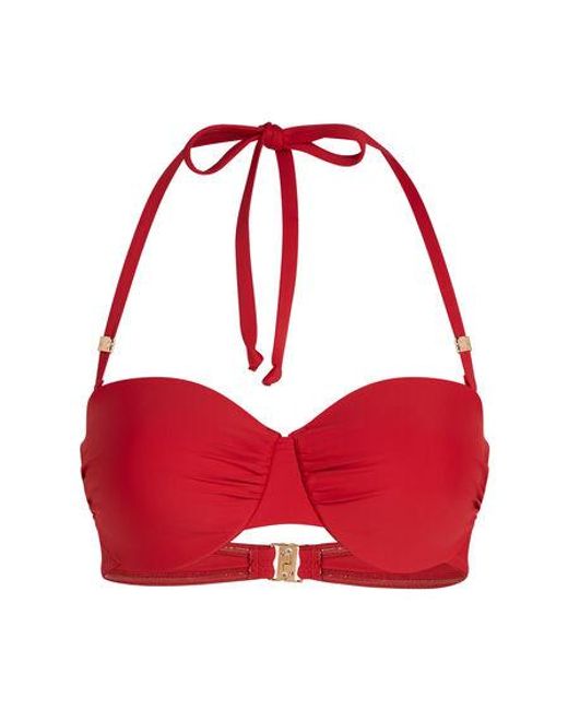 Hunkemöller Red Luna Bikini Top